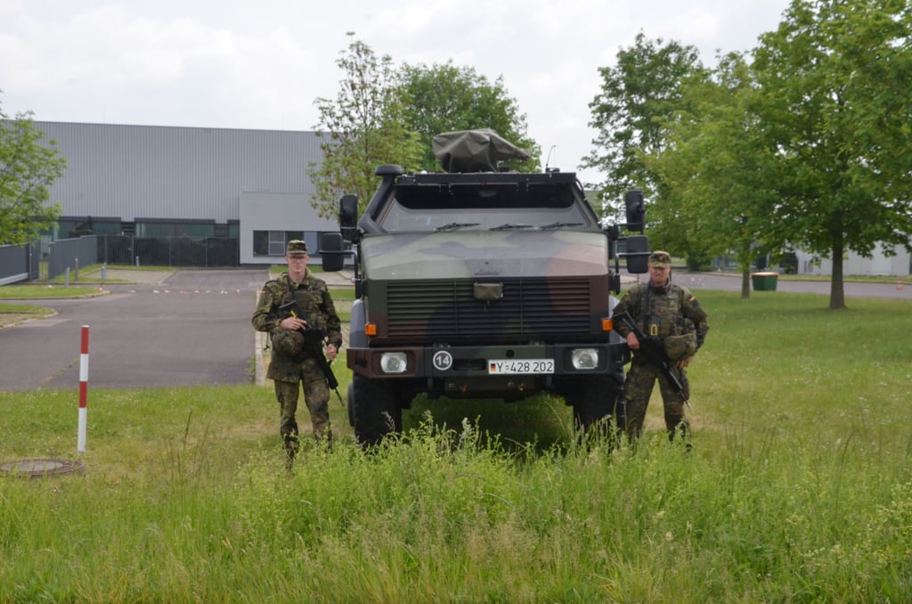Nato-Übung in Schönebeck