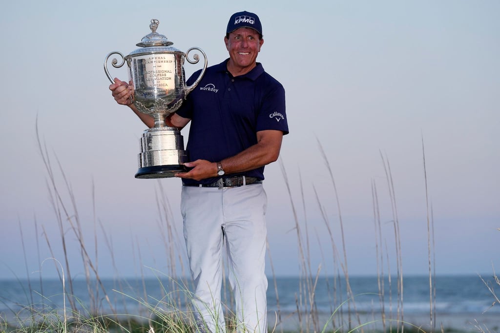 US-Star Phil Mickelson hatte im vergangenen Jahr die PGA Championship im Alter von 50 Jahren gewonnen.