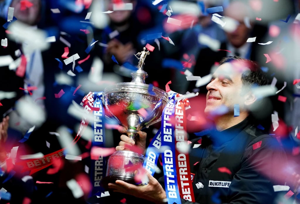 Zum siebten Mal Snooker-Weltmeister: Ronnie O'Sullivan.