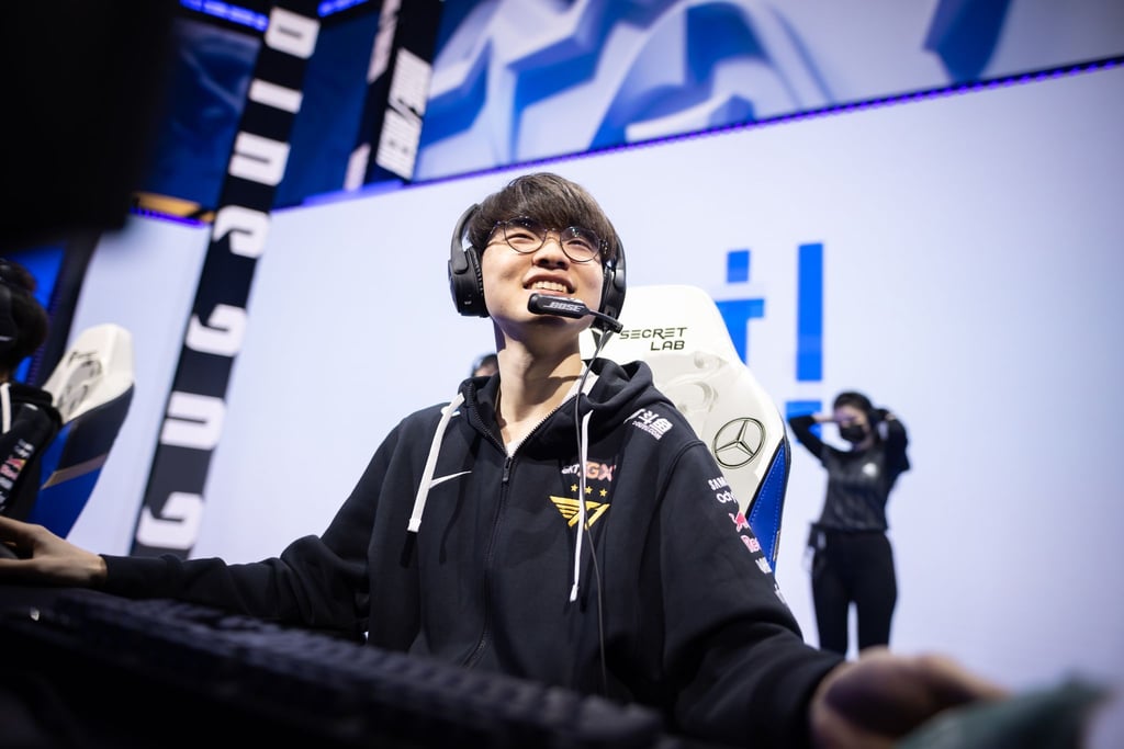 18 Siege, null Niederlagen: T1 um Starspieler Faker blieb in der koreanischen LoL-Liga LCK ungeschlagen.