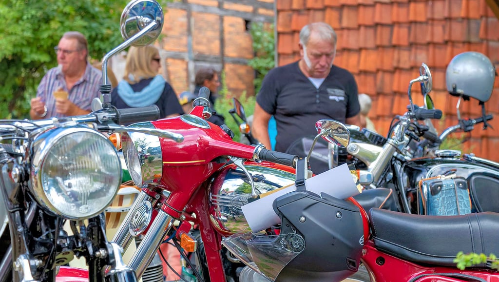 Neben zahlreichen Aotos und Traktoren werden in diesem Jahr auch viele Motorräder zu sehen sein.