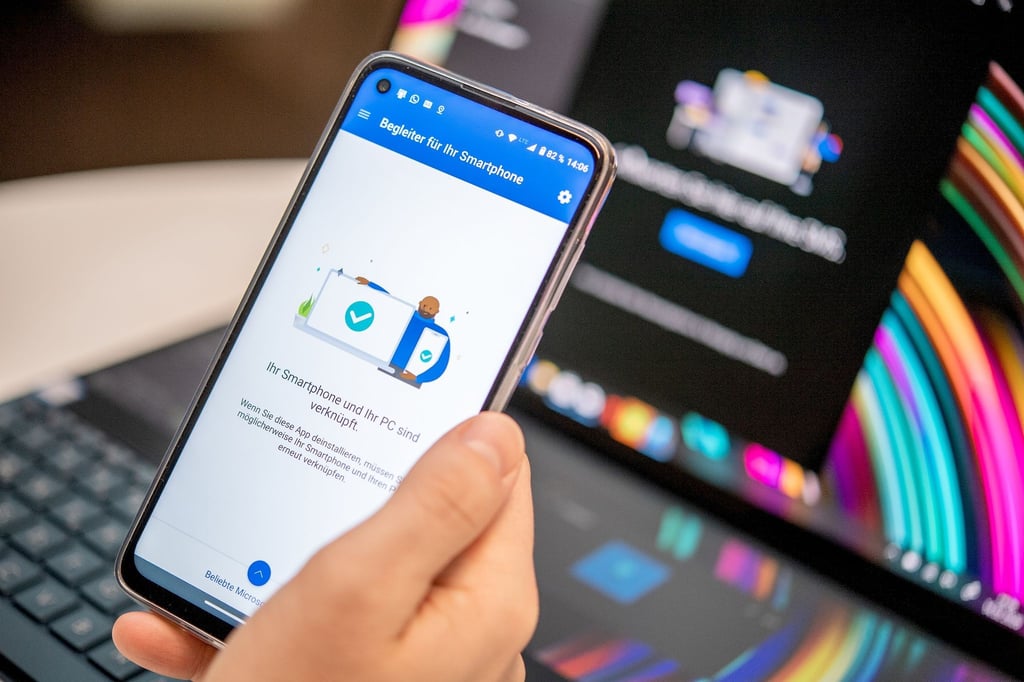 „Link zu Windows“ ist das Smartphone-Gegenstück zum überarbeiteten und optisch an Windows 11 angepassten PC-Programm „Smartphone-Link“.