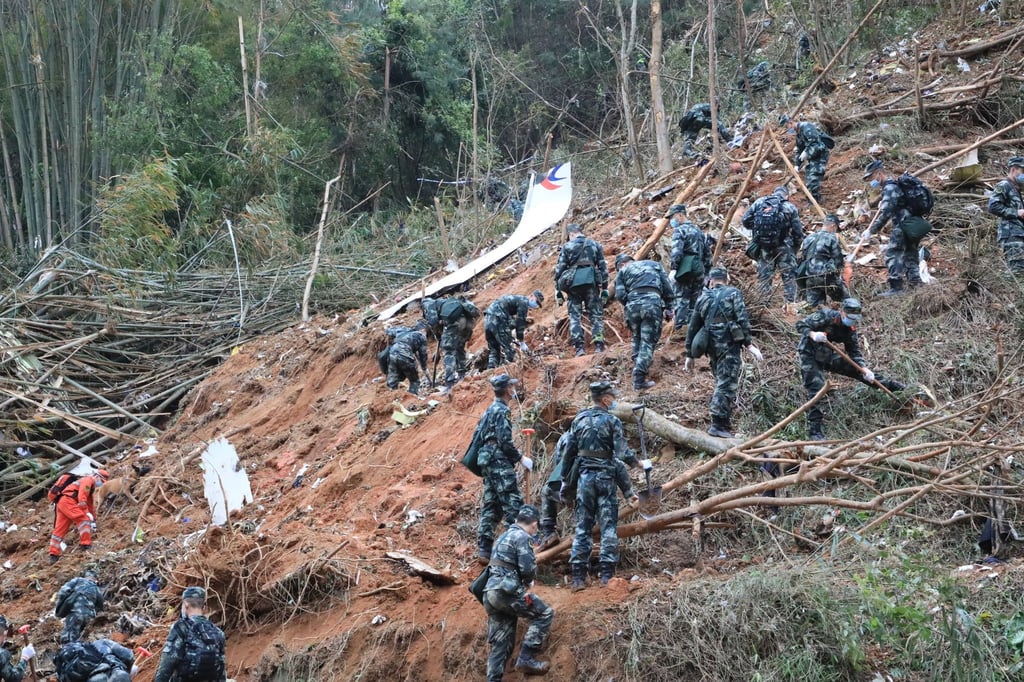 Am 22. März stürzte die Passagiermaschine in der südchinesischen autonomen Region Guangxi Zhuang ab.