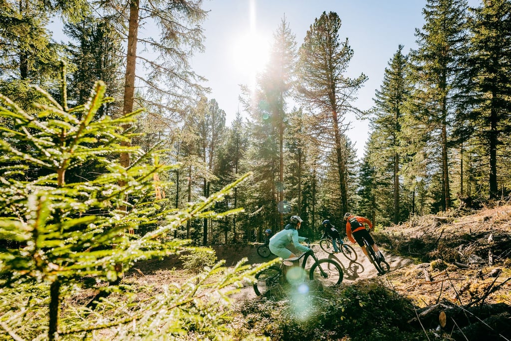 Der Hochzeiger Family Trail ist der erste MTB-Trail im Tiroler Pitztal.