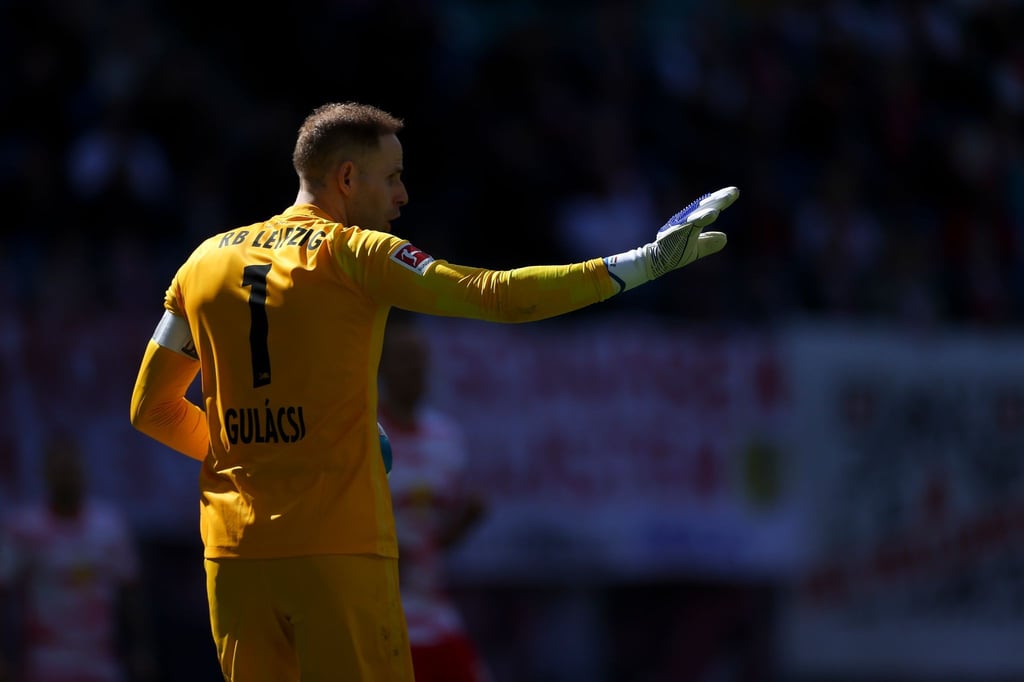Leipzigs Torwart und Kapitän Peter Gulacsi will das DFB-Pokalfinale gewinnen.