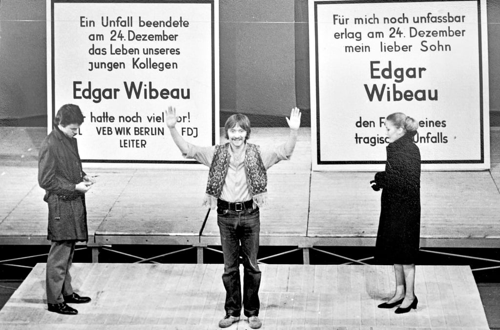 Am 18. Mai jährt sich die Premiere der legendären Aufführung zum 50. Mal: Schauspieler Reinhard Straube 1972 als Edgar W. in Halle