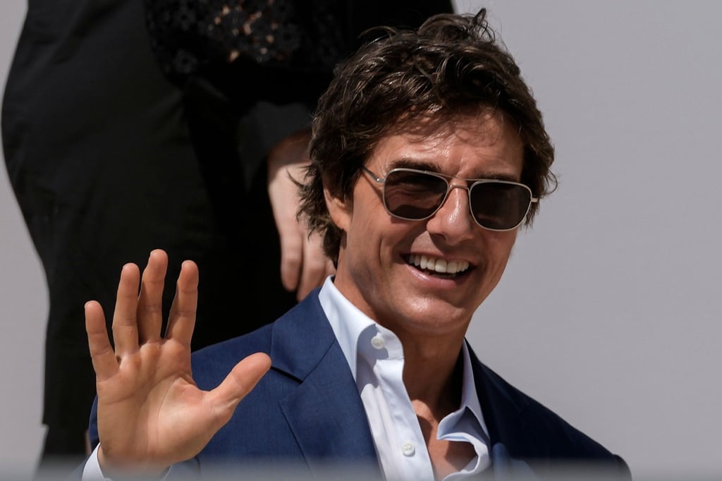 Wie immer mit einem Lächeln: Tom Cruise in Cannes.