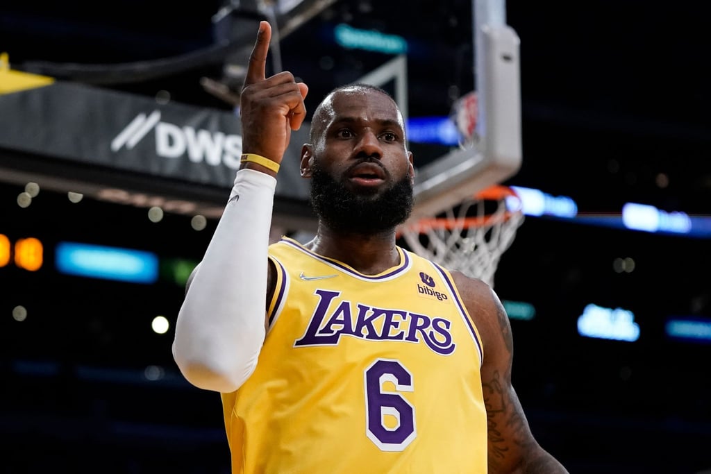 NBA-Star LeBron James von den Los Angeles Lakers freute sich über Liverpools-Finaleinzug.