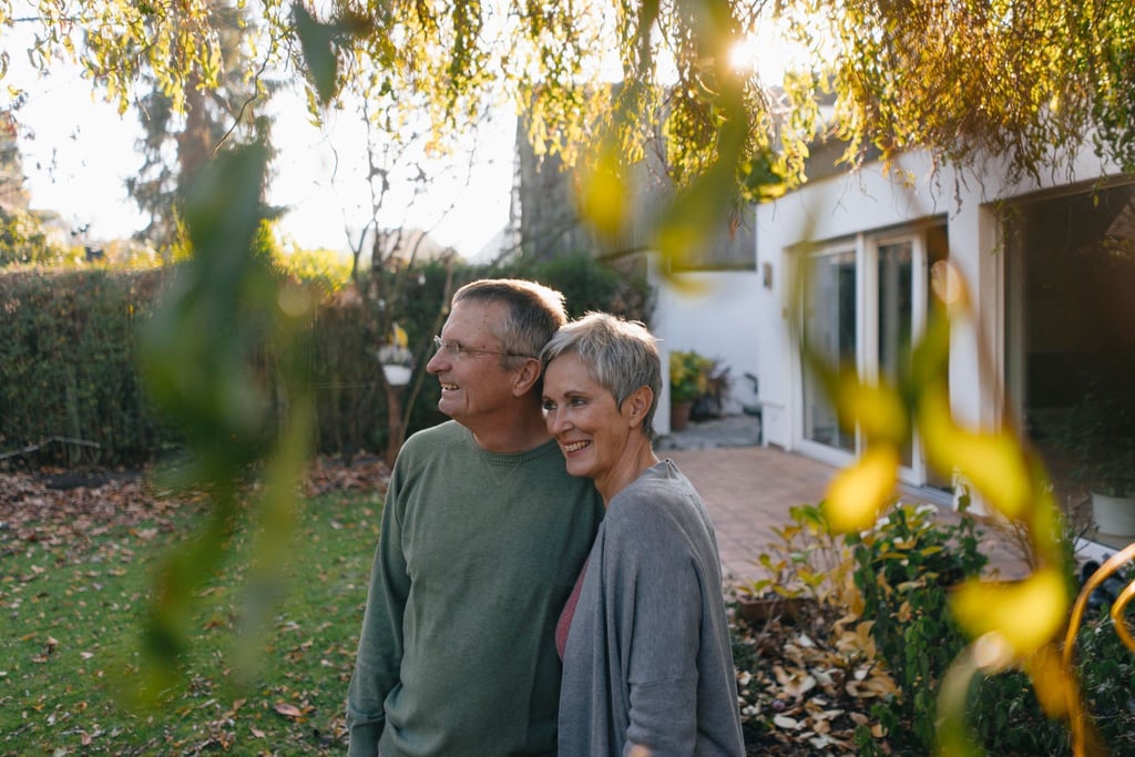 Rosige Aussichten: Wem das Eigenheim im Alter zu groß wird, hat bei Banken gute Karten auf eine neue Immobilienfinanzierung.