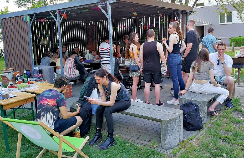 Rund 40 Gäste zählte das Grillfest.