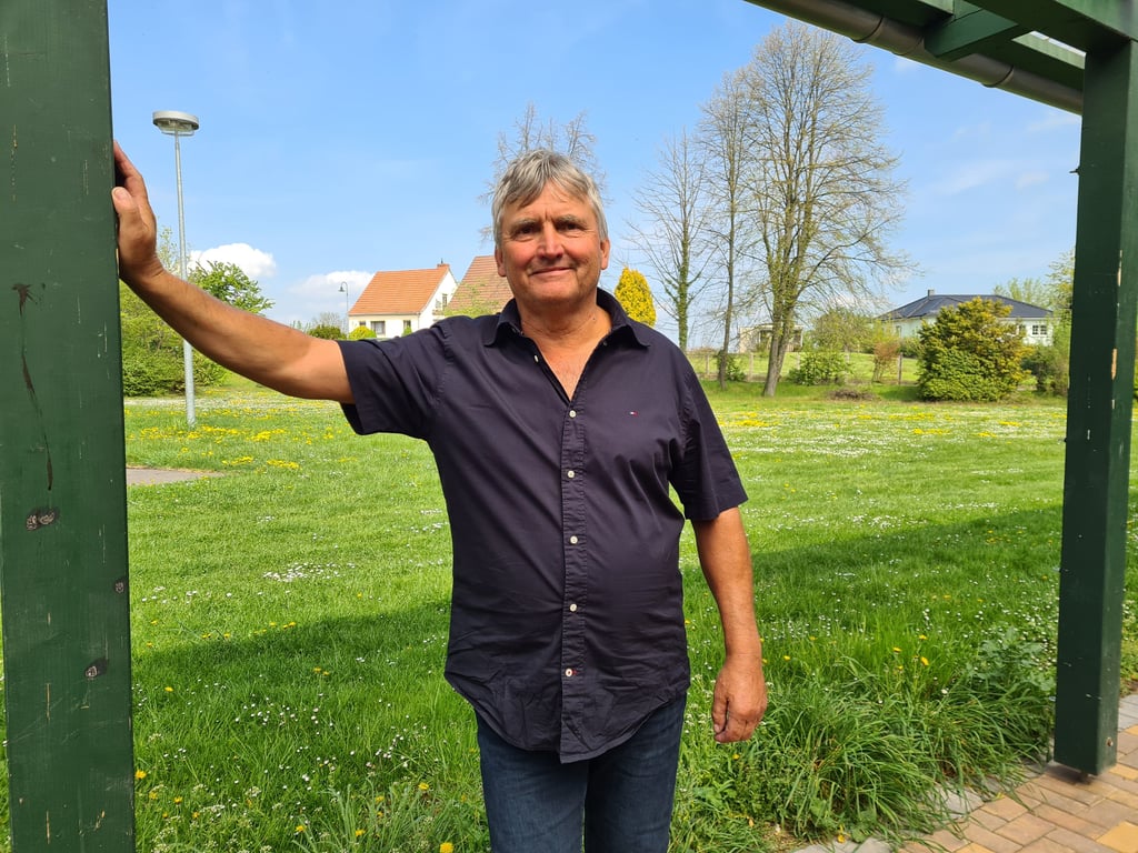 Vorarbeiter Gerald Reichmann will Barnstädts Bürgermeister werden.