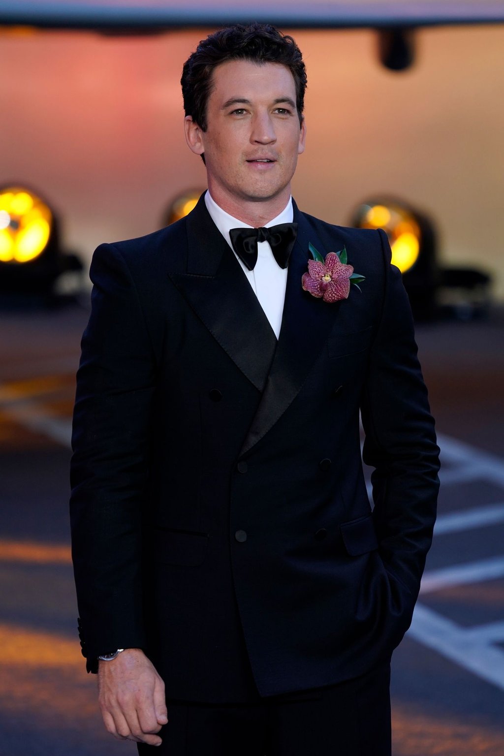 Miles Teller kommt zur Premiere des Films „Top Gun: Maverick“ in London.