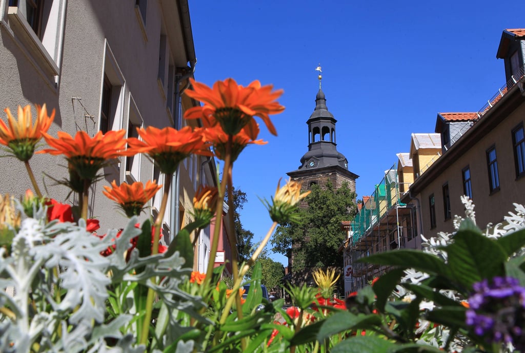 Die Kirche St. Marien in Bad Berka.