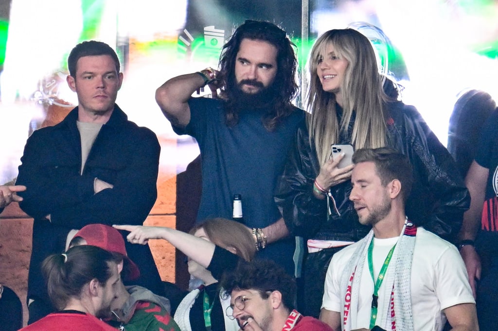 TV-Star Heidi Klum (l.) neben Ehemann Tom Kaulitz.