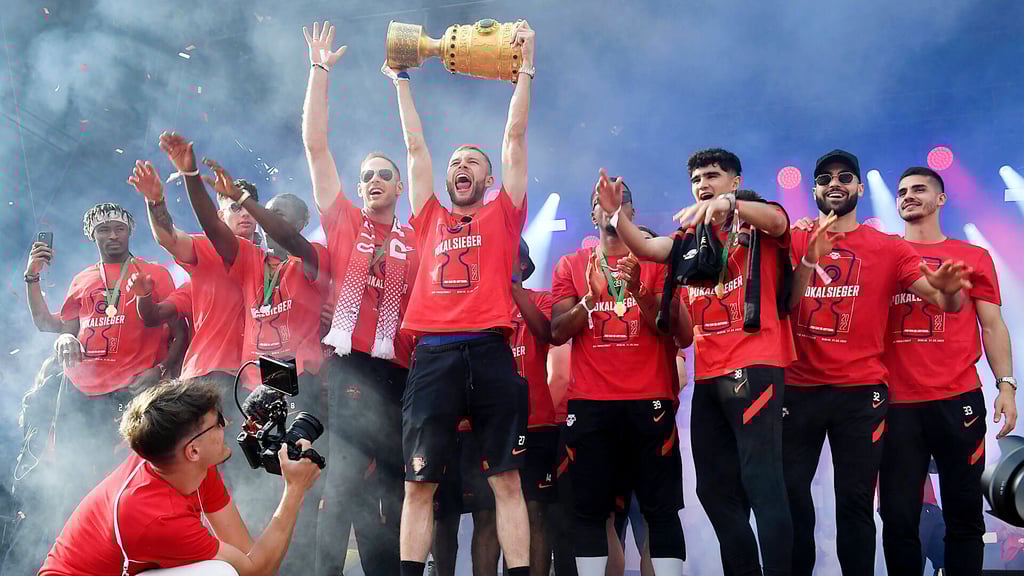 Leipzigs derzeit beliebteste Boy-Band: RB Leipzig.