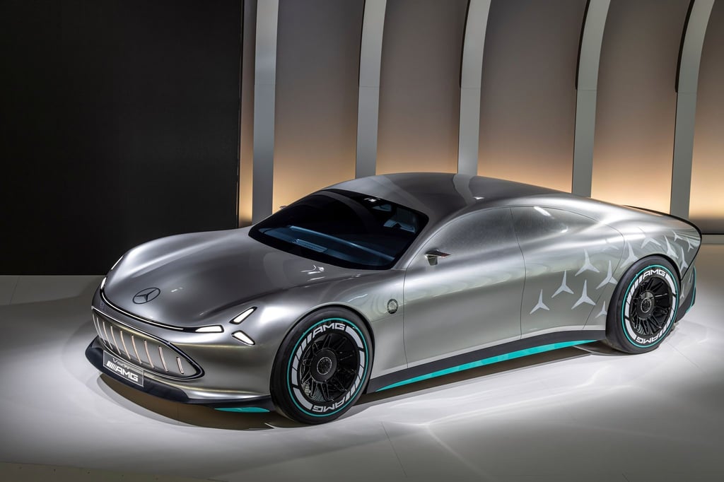Blick in die nahe Zukunft: So kann sich Mercedes-AMG einen elektrischen Supersportwagen vorstellen.