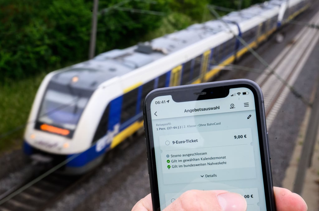 Das 9-Euro-Ticket ist ab sofort in der App und auf der Website der Deutschen Bahn erhältlich. Beim Start des Verkaufs gibt es jedoch einige Probleme.
