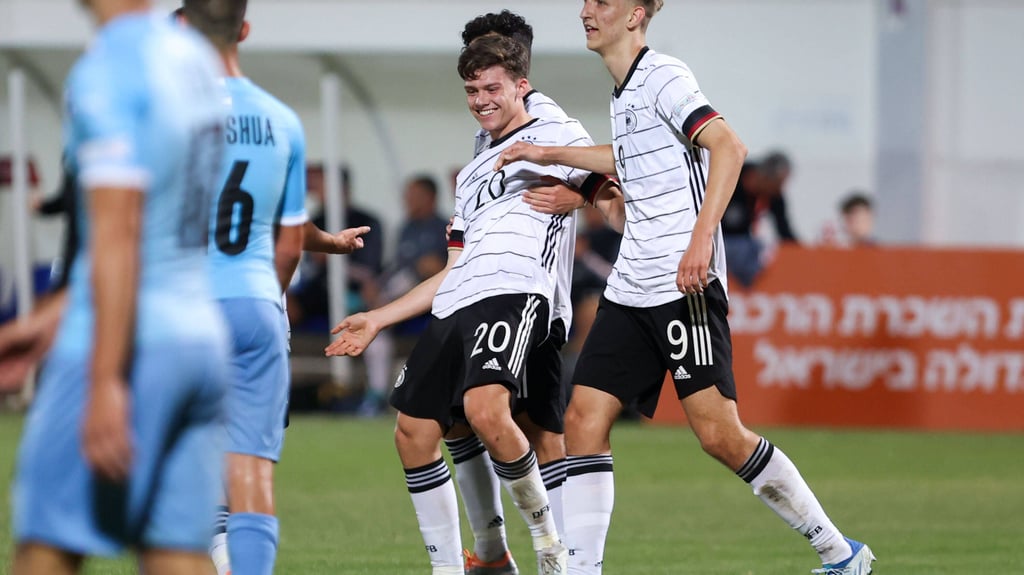 Sidney Raebiger traf zwei mal gegen Israel.