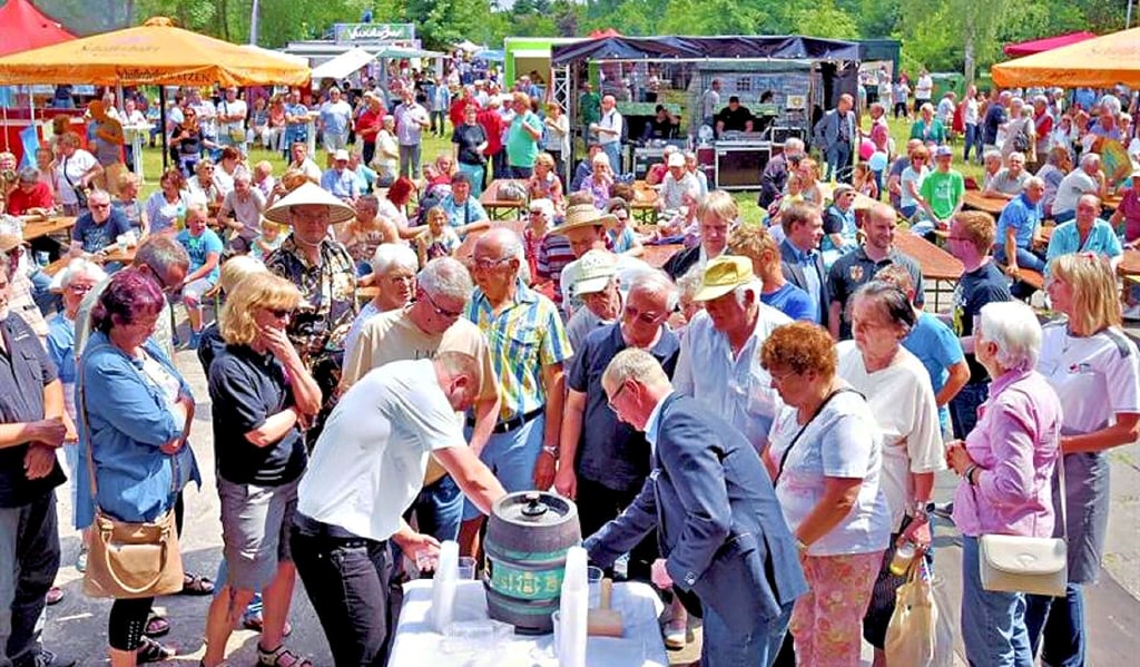 Das Vereins- und Familienfest in der Wolfener Fuhneaue - hier eine Aufnahme aus einem früheren Jahr - findet kommendes Wochenende statt.