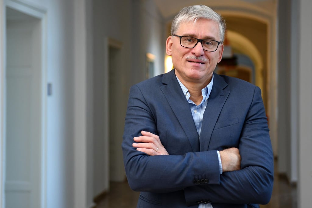 Holger Pröbstel, Landesvorsitzender des Deutschen Richterbundes in Thüringen. Der Verband sieht in der nächste Zeit massive Probleme auf die Gerichte zukommen.