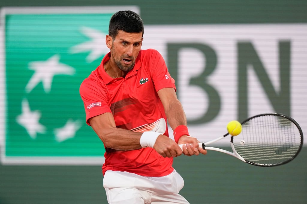 Spielt derzeit bei den French Open in Paris: Novak Djokovic.