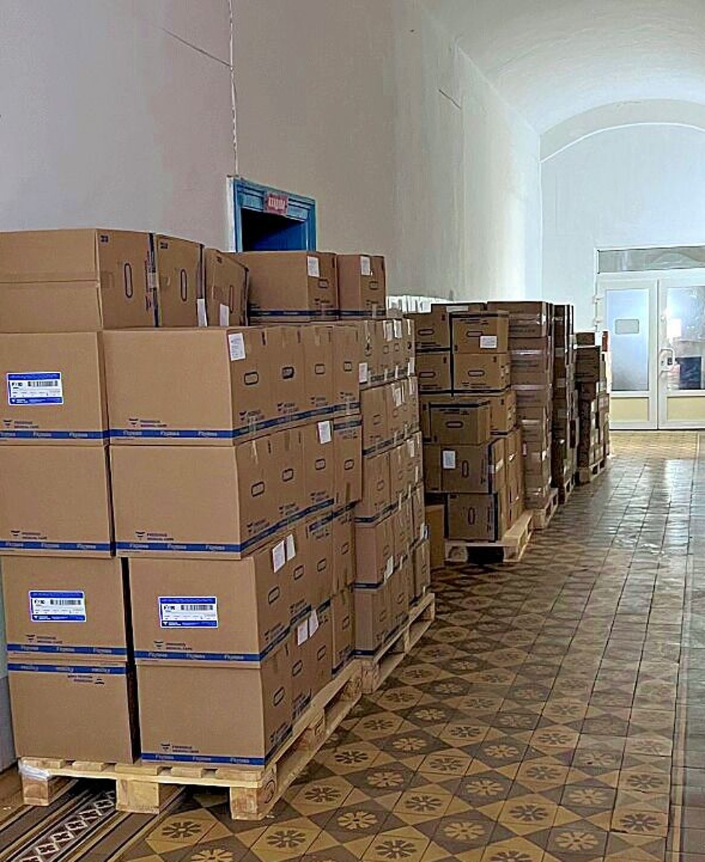 Ukraine-Spenden aus Bernburg.