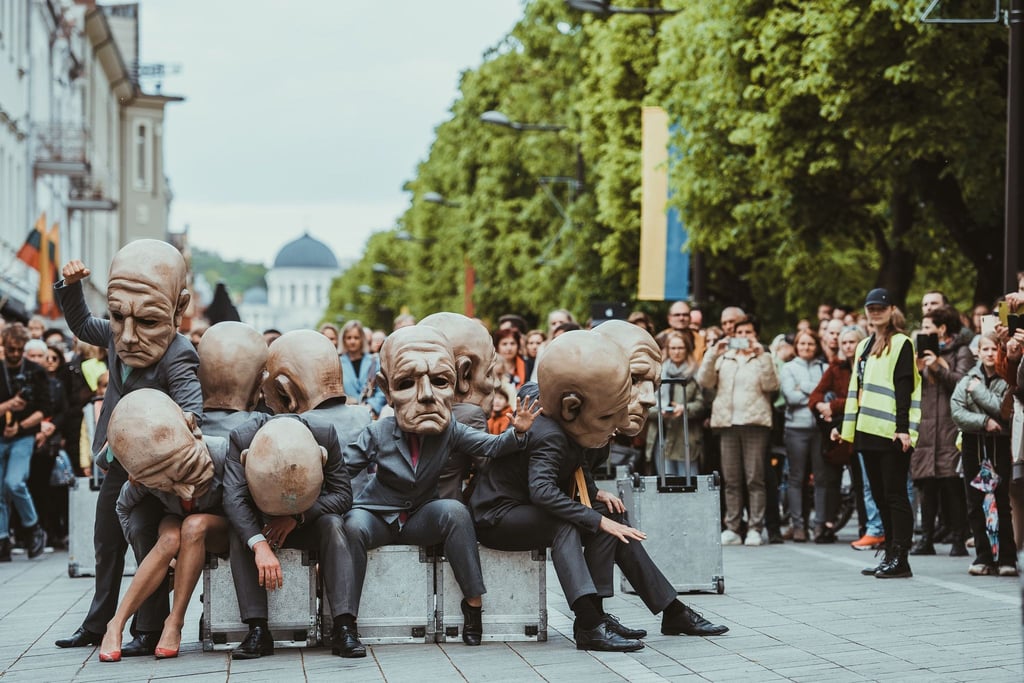 Vorführung des Staatlichen Puppentheaters Kaunas.