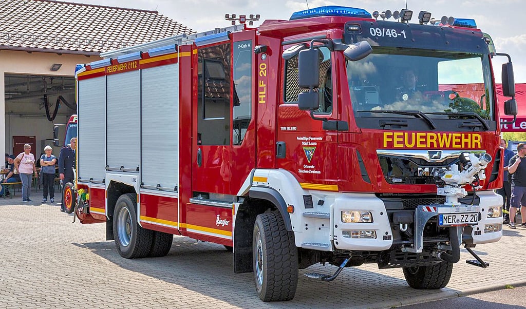Neues Löschfahrzeug der Ortswehr Zöschen-Zweimen