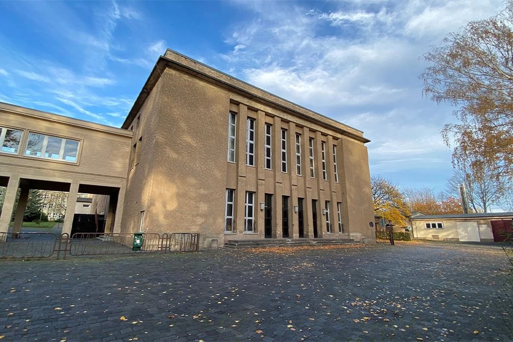 Gebäude der ehemaligen Zweijahresschule in Eisleben