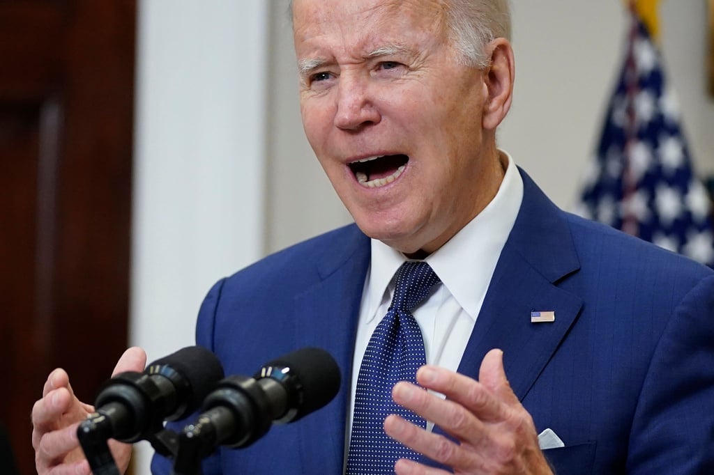 US-Präsident Joe Biden äußert sich im Weißen Haus über den Amoklauf an einer Grundschule in Texas.