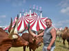 Marcus Frank ist der Direktor des „Circus Arena“ - hier mit seinen Tieren. 