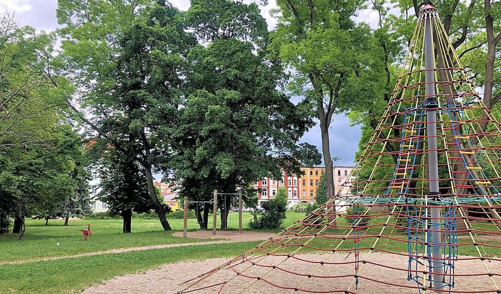 Auch der Goethepark war schon einmal für einen Neubau einer Grundschule in Zeitz im Gespräch.