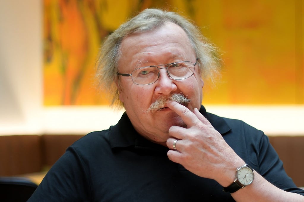 Der Philosoph Peter Sloterdijk im Rahmen eines Interviews mit der österreichischen Nachrichtenagentur APA.