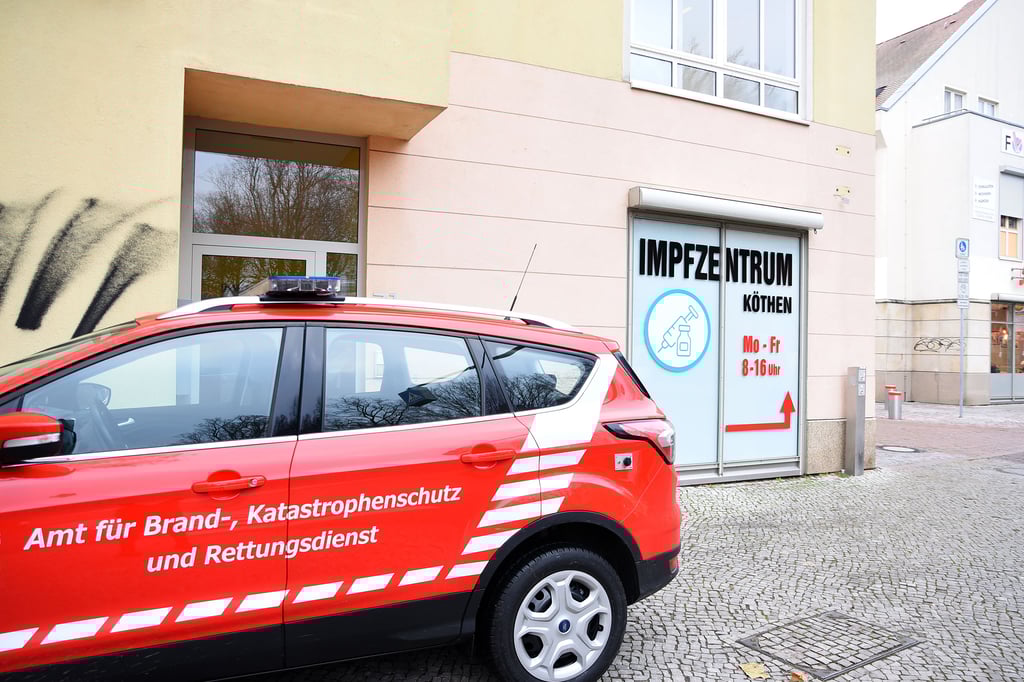 Das Corona-Impfzentrum in Köthen muss schließen.