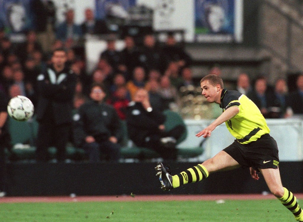 Der Dortmunder Lars Ricken traf 1997 beim Champions-League-Sieg des BVB.