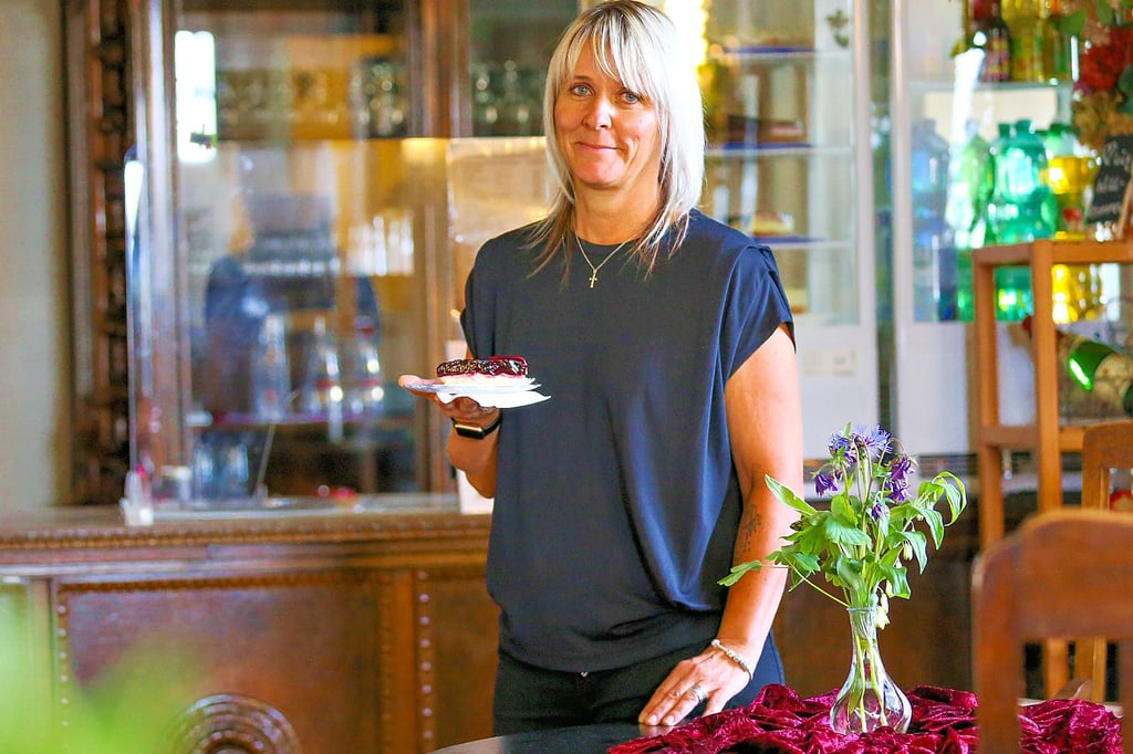 Silke Bauchrowitz betreibt seit 2017 das Café auf der Burg Querfurt.