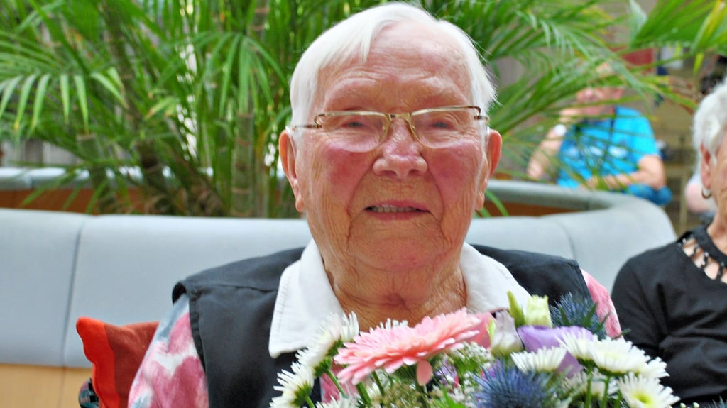 Gertrud Biermann hat in Magdeburg ihren 102. Geburtstag gefeiert.