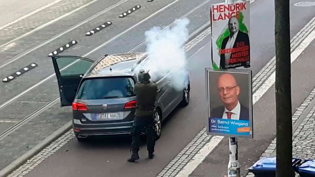 Stephan B. in der Ludwig-Wucherer-Straße von Halle: Hat der Neonazi Nachahmer angestachelt?