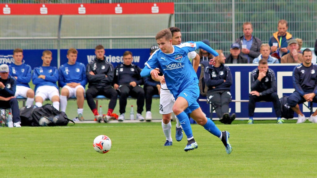 Pascal Mittler erzielte gegen Alsleben einen lupenreinen Hattrick.