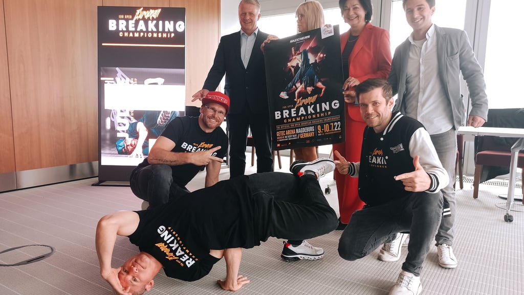 Die besten Breakdancer Europas werden zur Meisterschaft in Magdeburg erwartet.
