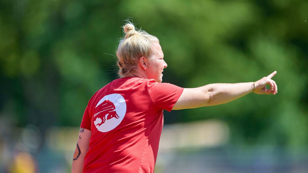 Katja Greulich stand vier Jahre bei RB Leipzig an der Seitenlinie.