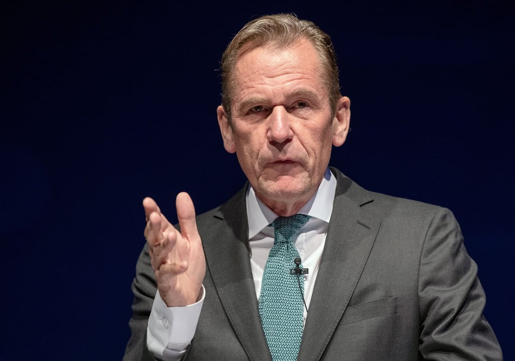 Mathias Döpfner, Vorstandsvorsitzender von Axel Springer SE, spricht auf einem Kongress des Bundesverbandes Deutscher Zeitungsverleger (BDZV).