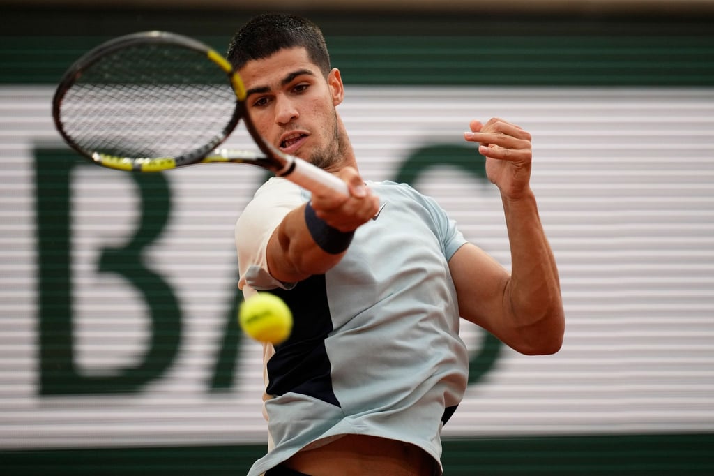 Begeistert derzeit die Tenniswelt: Der 19-jährige Carlos Alcaraz.