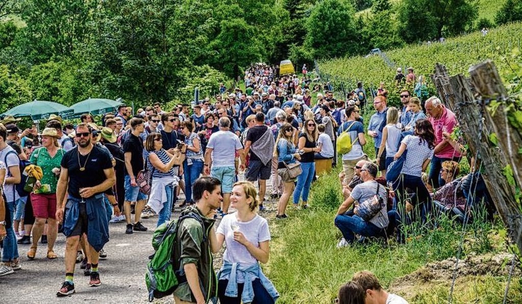 Es wird nicht leerer: Weder das Glas Wein noch die Saale-Weinmeile, die nach zwei Corona-Jahren wieder stattfindet.