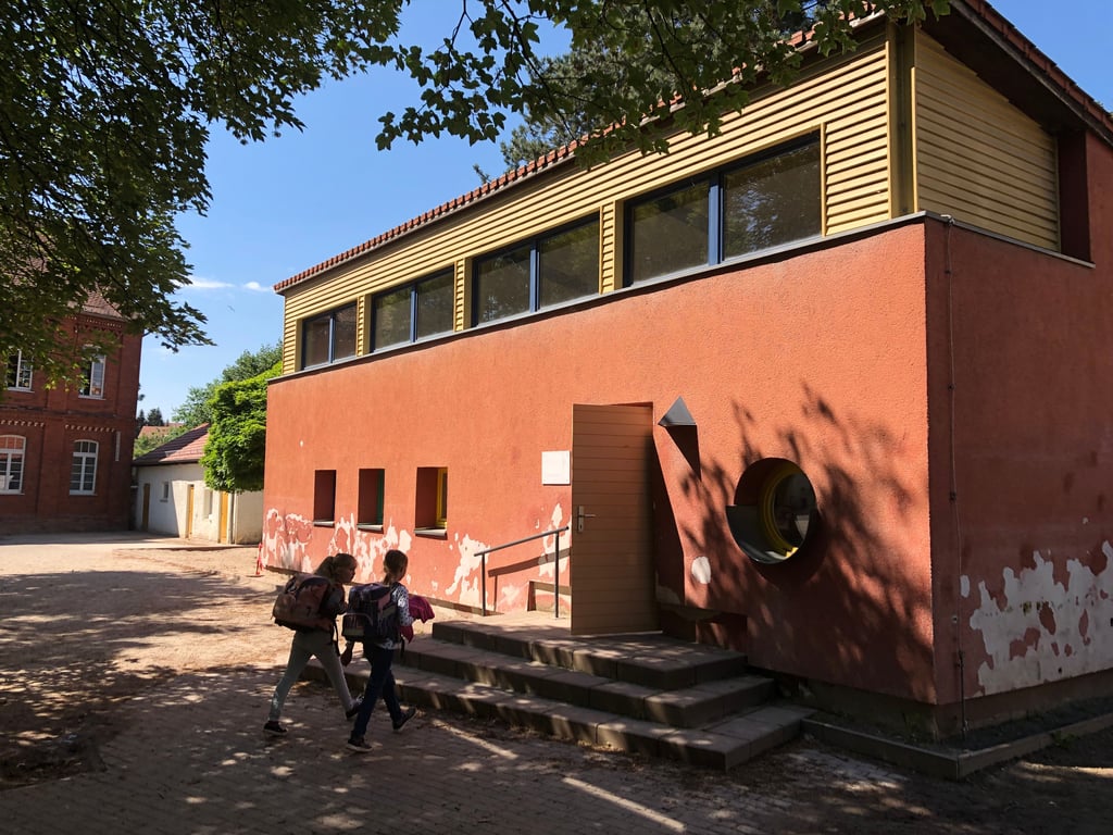 Das Haus 4 der Grundschule Teuchern soll durch einen Anbau erweitert werden.