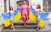 Lidiia Kovalenko, Lyana Manchuk und Natali Gurieva (von links) aus der  Ukraine  treten  mit beim  „Circus Maximus“ auf.