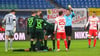 Gelbe Karten gegen RB Leipzig - hier trifft es Dani Olmo - gab in der Bundesliga-Saison 49 Mal.