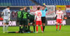 Gelbe Karten gegen RB Leipzig - hier trifft es Dani Olmo - gab in der Bundesliga-Saison 49 Mal.