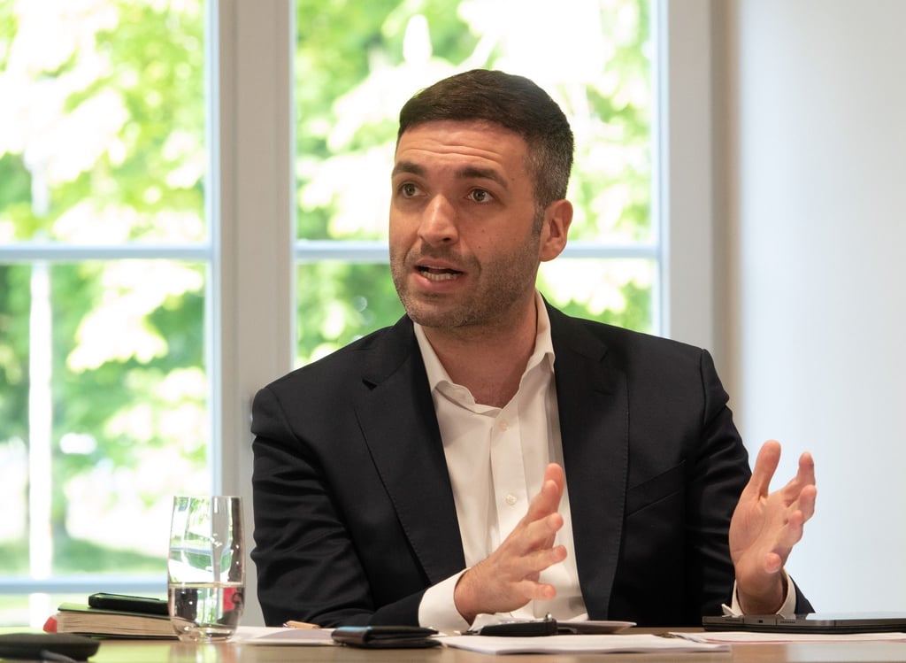 Konstantin Kuhle (FDP) bei einer Veranstaltung in Hannover.