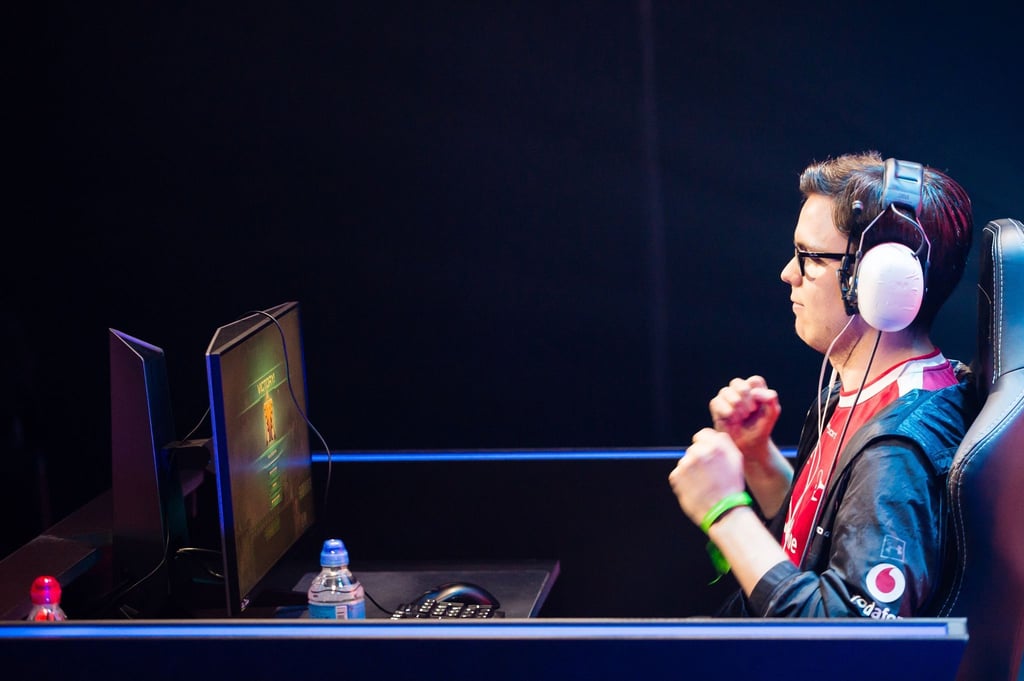 Gabriel „HeroMarine“ Segat bei der WCS Valencia 2018 in Starcraft 2.